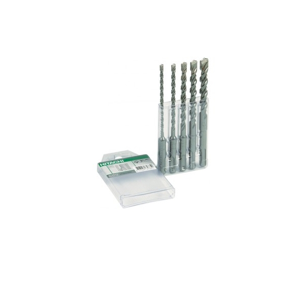 SET BURGHIE SDS PLUS  5/6/8/10/12 MM X160MM Hitachi