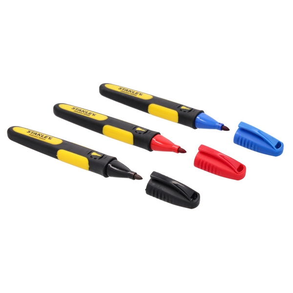 Stanley - FATMAX - Set marker permanent, 3 bucati