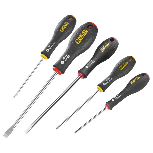 Stanley - FATMAX - Set surubelnite cu profil PH si plat, 5 bucati