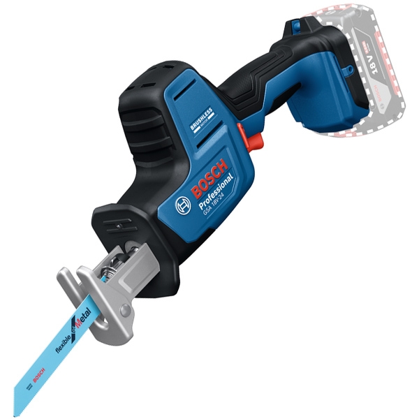 imagine Bosch - GSA 18V-24 - Fierastrau sabie fara acumulatori si incarcator, Li-Ion, 18 V, - Ah, 24 mm