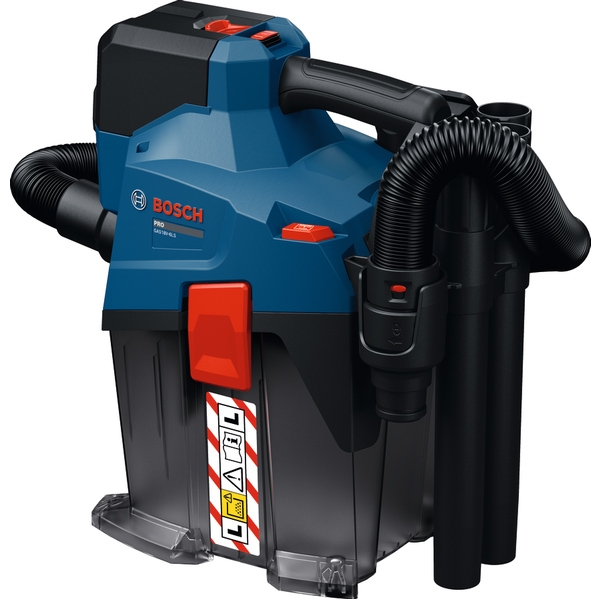 imagine Bosch - GAS 18V-6LS - Aspirator , particule uscate fara acumulatori si incarcator, Li-Ion, 18 V, - Ah, 129 mbar