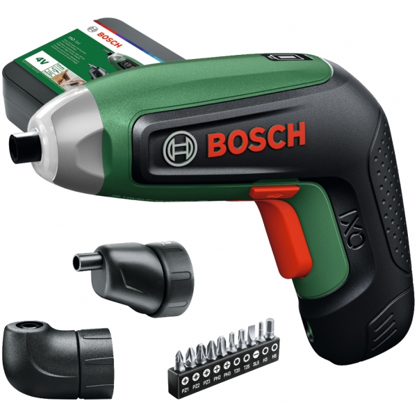 imagine Bosch - IXO 8 - Masina de insurubat cu 1 acumulator, Li-Ion, 4 V, 2 Ah, 6.5 Nm, valiza plastic, accesorii
