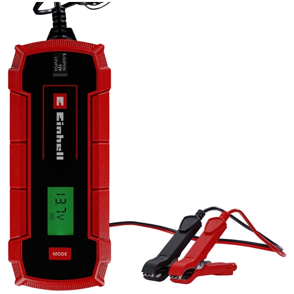 Einhell - CE-BC 5 M LiFePO4 - Redresor auto, 85 W, 12 V, 5 A Einhell - CE-BC 5 M LiFePO4 - Redresor auto, 85 W, 12 V, 5 A
