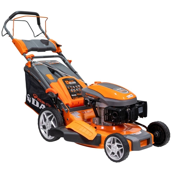 imagine Ruris - DAC 150XLS - Masina de tuns iarba pe benzina, General Engine, -, 5 CP, 50.2 cm, - m2, autopropulsie, sistem maruntire iarba, evacuare laterala
