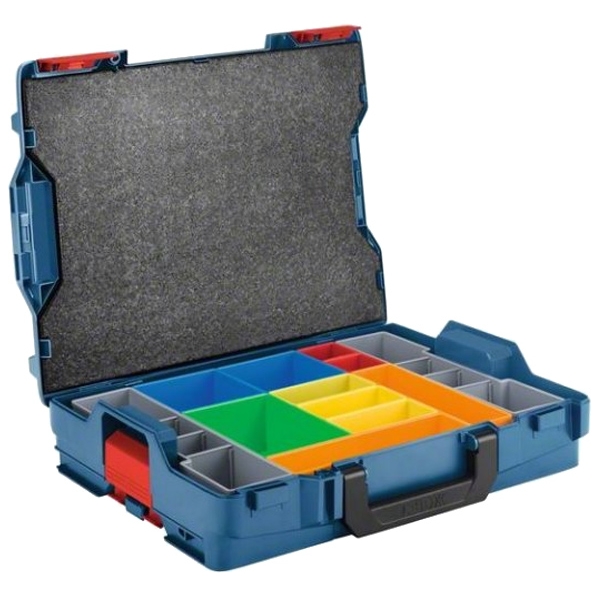 imagine Bosch - L-BOXX 102 - Cutie din plastic, 442x357x117 mm, maner transport, sistem clipsare stocare supraetajata