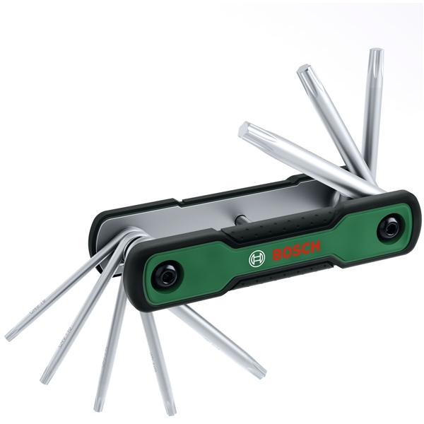 Bosch - 1600A039L8 - Set chei cu profil TORX (fara gaura), TX9-TX40, 8 bucati Bosch - 1600A039L8 - Set chei cu profil TORX (fara gaura), TX9-TX40, 8 bucati