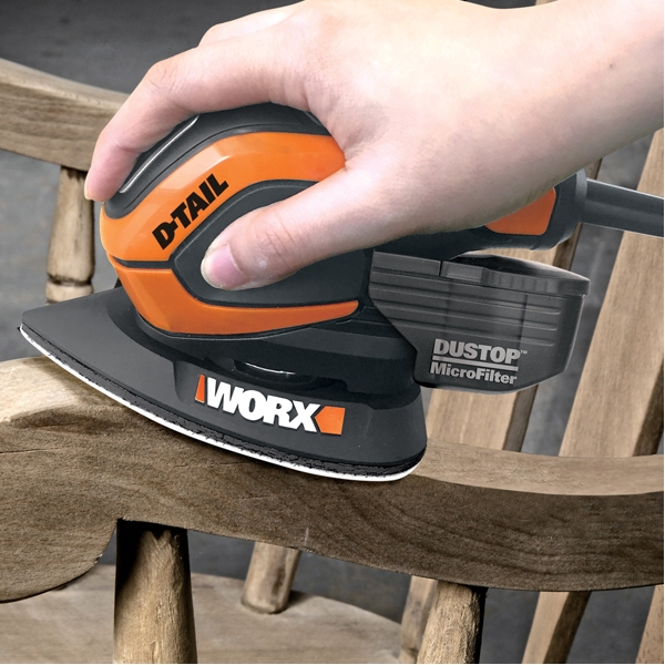 Worx - WX648 - Lijadora Delta, sesenta y cinco W, 90x90 mm, Wunderhaff.es -  Tienda online de herramientas eléctricas