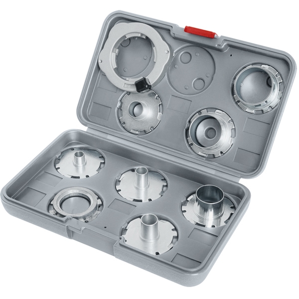 imagine Bosch - PRO Template Guide - Set mansoane de copiere, 9 bucati, GKF 18V-8