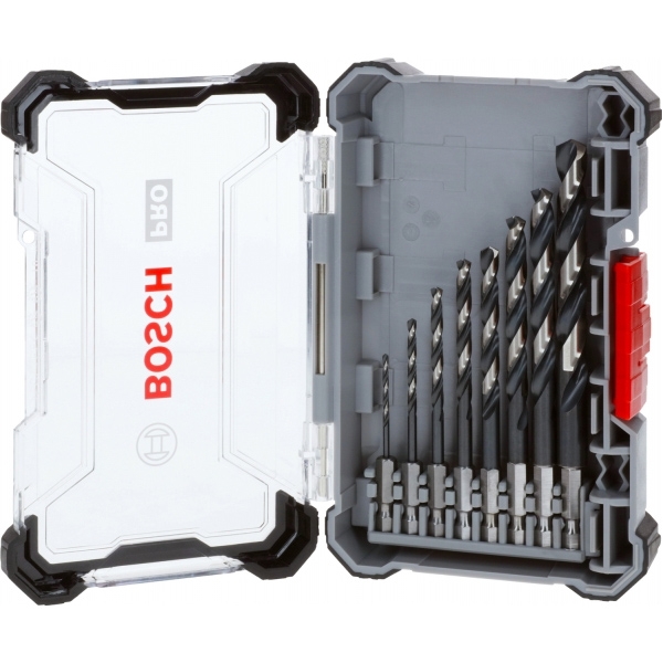 imagine Bosch - PRO Metal HSS-G Impact - Set burghie metal, HSS Impact Control, 2-10  mm, tija hexagonala, 8  bucati