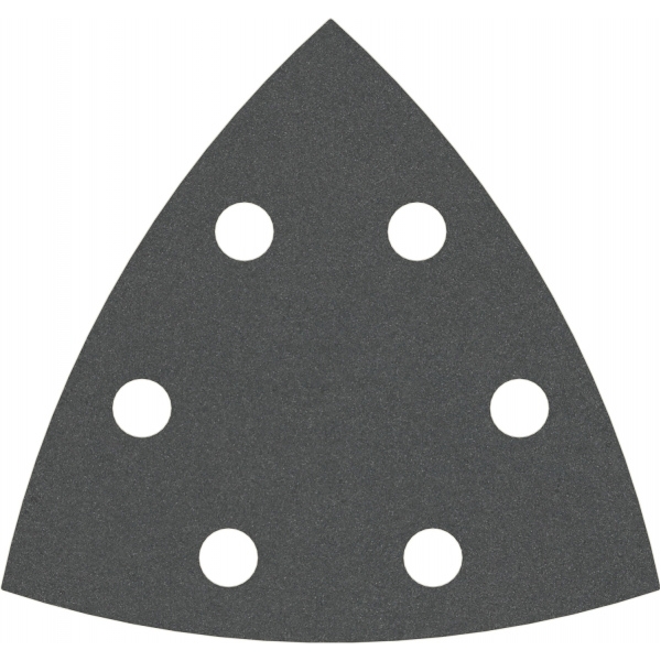 imagine Bosch - PRO F355 - Set foi abrazive delta,  93x93x93 mm, granulatie 320, 6 gauri, 5  bucati