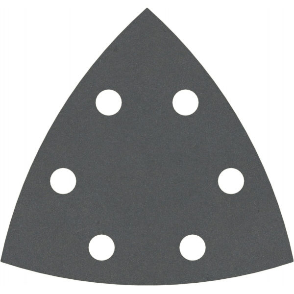 imagine Bosch - PRO F355 - Set foi abrazive delta,  93x93x93 mm, granulatie 400, 6 gauri, 5  bucati