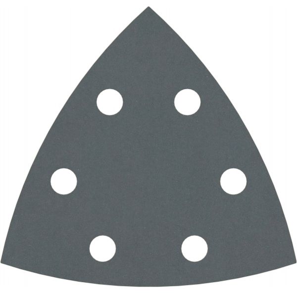 imagine Bosch - PRO F355 - Set foi abrazive delta,  93x93x93 mm, granulatie 600, 6 gauri, 5  bucati