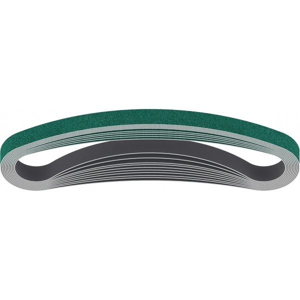 imagine Bosch - PRO Y580 - Set benzi slefuire 13x457 mm, granulatie 80, 10 bucati