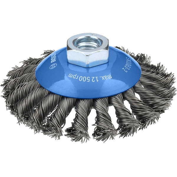 imagine Bosch - Metal Heavy - Perie conica,  100x0.5 mm, fir rasucit, otel