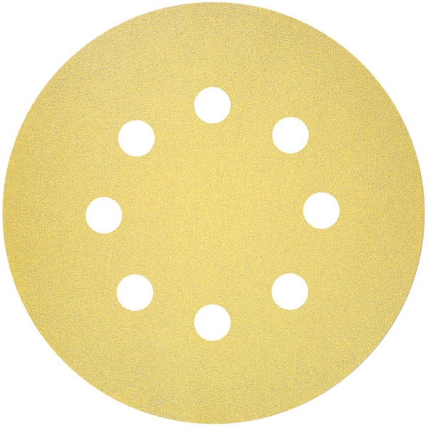 imagine Bosch - C450 - Set foi abrazive rotunde, 125 mm, granulatie 150, 8 gauri, 50 bucati