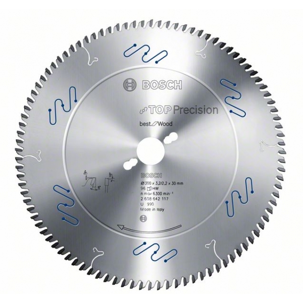 imagine Bosch - Top Precision Best for Wood - Panza fierastrau circular, lemn, 450x30x4.4 mm, 66 dinti