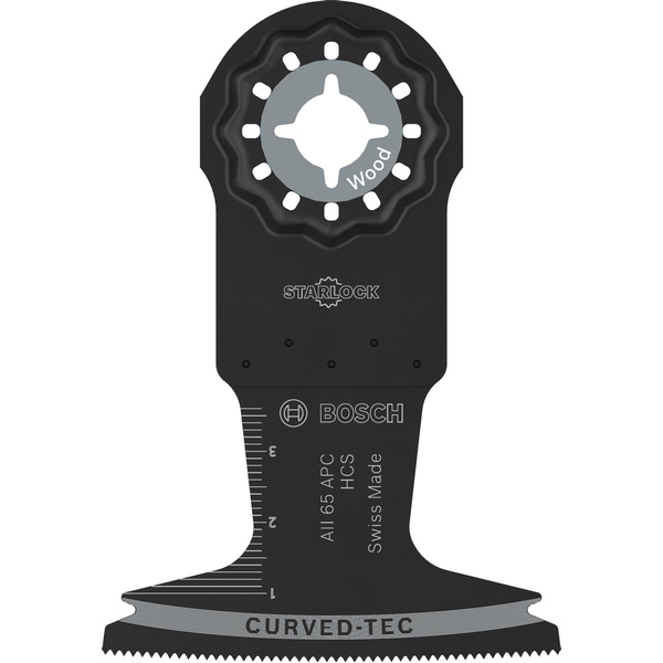 imagine Bosch - AII 65 APC - Accesoriu multicutter, Starlock, taiere, 65x40 mm, lemn