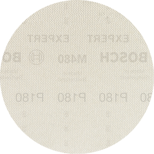 imagine Bosch - EXPERT M480 - Set foi abrazive rotunde, 225 mm, granulatie 180, fara gauri, 5 bucati