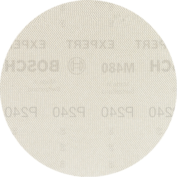 imagine Bosch - EXPERT M480 - Set foi abrazive rotunde, 225 mm, granulatie 240, fara gauri, 5 bucati