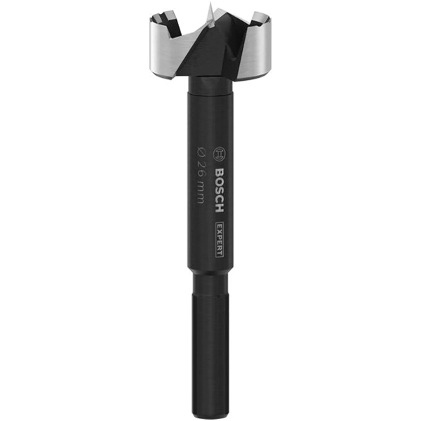 imagine Bosch - EXPERT Wood Forstner - Burghiu freza,  26x88 mm, tija cilindrica