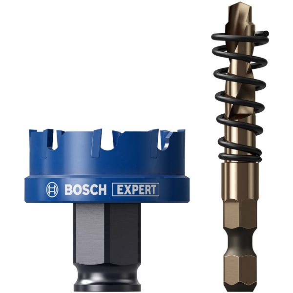 imagine Bosch - EXPERT Sheet Metal Power Change Plus - Carota pentru tabla cu prindere rapida, 40x5 mm, tabla din otel, tabla din otel inoxidabil