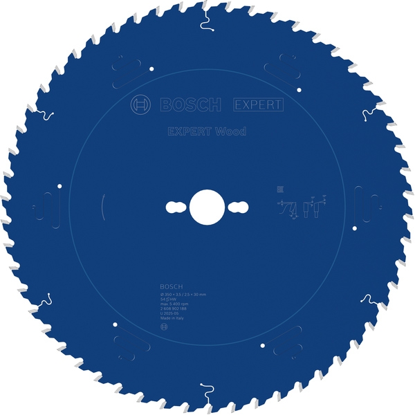 imagine Bosch - EXPERT Wood - Panza fierastrau circular, lemn, 350x30x3.5 mm, 54 dinti
