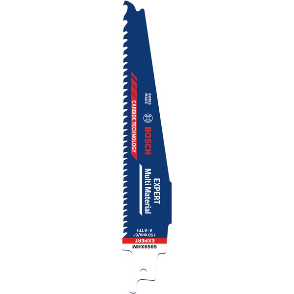 imagine Bosch - EXPERT Multi Material S959XHM - Set panze fierastrau sabie, CT, 150 mm, 6-8 dinti/inch, dantura progresiva, 1 bucata