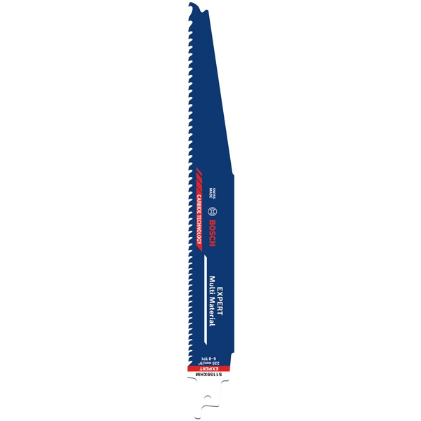 imagine Bosch - EXPERT Multi Material S1159XHM - Set panze fierastrau sabie, CT, 225 mm, 6-8 dinti/inch, dantura progresiva, 1 bucata