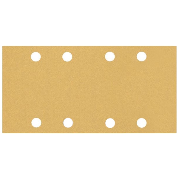 imagine Bosch - EXPERT C470 - Foaie abraziva dreptunghi, 186x93 mm, 8 gauri, granulatie mixta, 50 buc