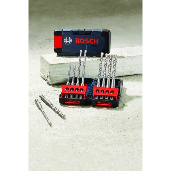 Juego de 8 brocas BOSCH 5-6-6-8-10 ROBUST 2607019903