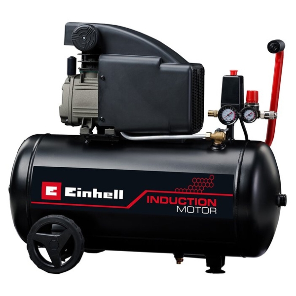 Einhell - TC-AC 270/50/10 - Compresor, cu ulei, 1800 W, 50 l, 270 l/min, 10 bar