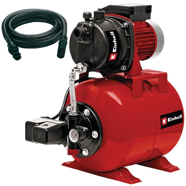 Einhell - GC-WW 6538 Set - Hidrofor, 650 W, 8 m, 20 l, 63.3 l/min, carcasa fonta, monofazat Einhell - GC-WW 6538 Set - Hidrofor, 650 W, 8 m, 20 l, 63.3 l/min, carcasa fonta, monofazat
