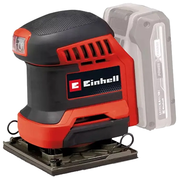 imagine Einhell - TE-OS 18/113 Li - Slefuitor cu vibratii fara acumulatori si incarcator, Li-Ion, 18 V, - Ah, 101x113 mm
