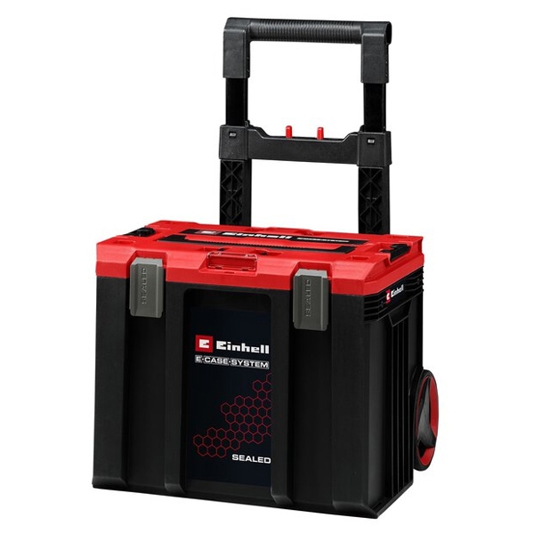 Einhell - E-Case L with wheels SEALED - Valiza speciala E-Case, 400x444x360 mm, gama mixta de scule, roti de transport