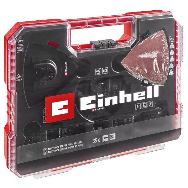 imagine Einhell - XLPLUS-CASE OMT - Set 35 accesorii multicutter, mixt, mixt