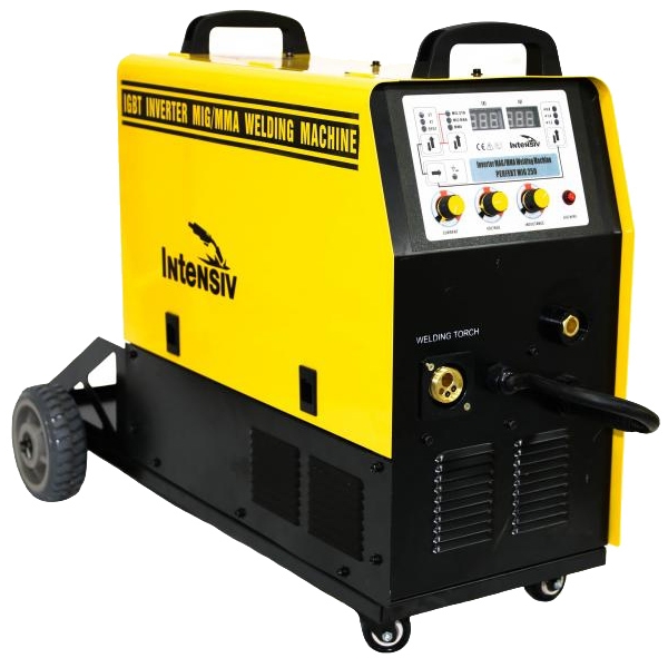 imagine Intensiv - PERFEKT MIG 250 - Aparat sudura MIG/MAG, 250 A, 0.6-1  mm, - trepte reglare, control synergic, reglare viteza sarma, monofazat