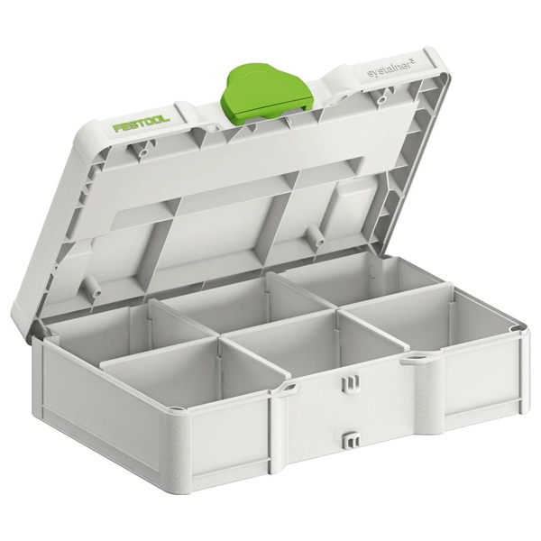 imagine Festool - Systainer SYS3 S 76 - Cutie din plastic, 265x171x71 mm, maner transport, sistem clipsare stocare supraetajata