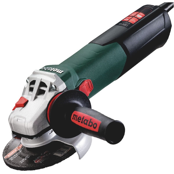 imagine Metabo - WE 15-125 QUICK - Polizor unghiular, 1550 W, 125 mm, piulita rapida, protectie suprasarcina, aparatoare rapida, maner antivibratii, turatie c