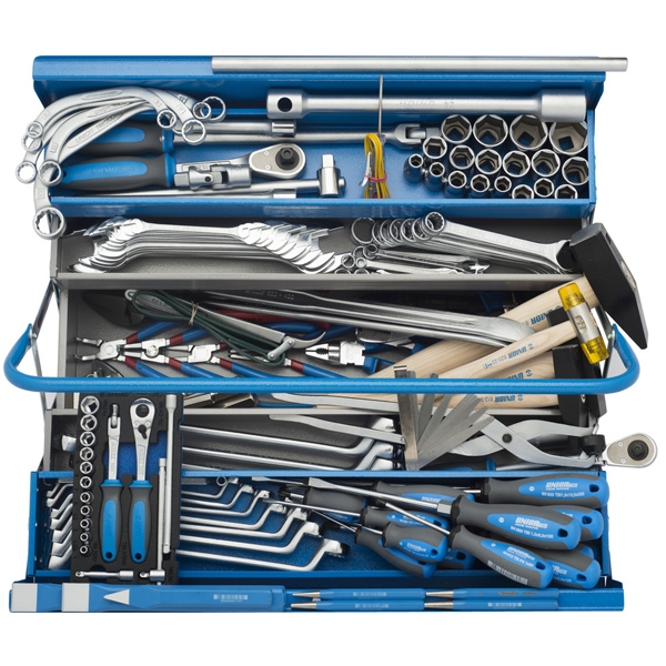 imagine Unior - 912/5 - Trusa scule de mana mixta, 134 bucati