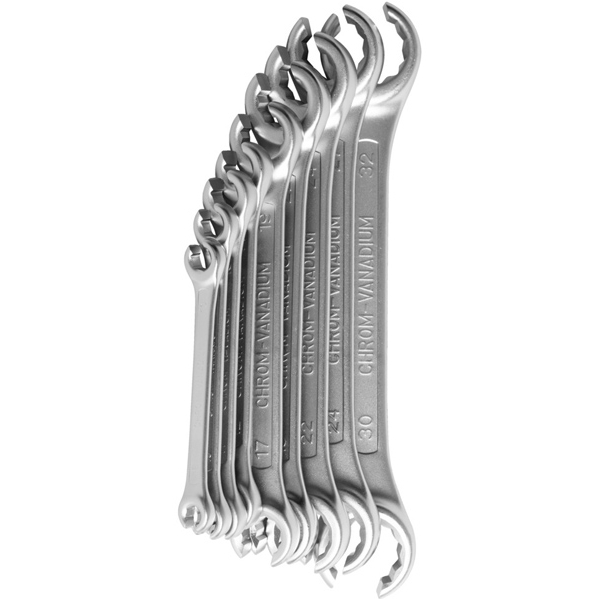 imagine Unior - 183/2CB - Set chei inelare duble decupate, 8-32 mm, 9 bucati