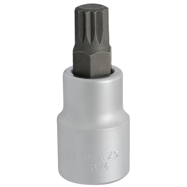 imagine Unior - 197/2AZX - Capat cheie tubulara cu profil ZX M18, 80 mm, 3/4 inch