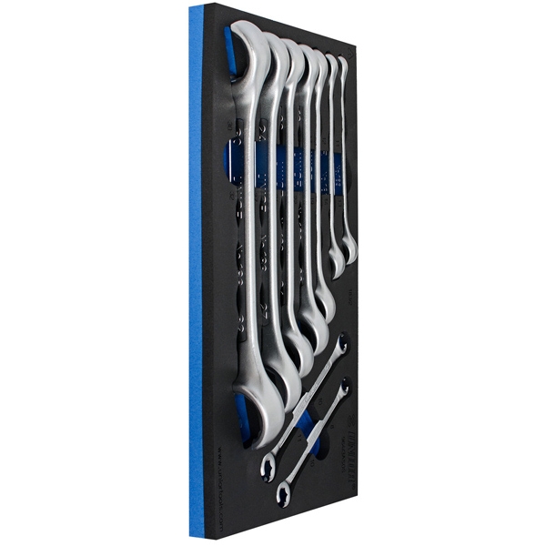 imagine Unior - 964/3ASOS - Set chei inelare duble decupate, 8-32 mm, 9 bucati