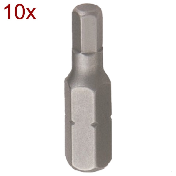 imagine Kronus - 76469C6,3 - Set capete de insurubare, profil HEX4, 10 bucati