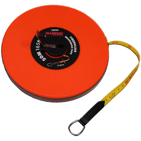 imagine Kronus - 70594 - Ruleta, banda din fibra de sticla, 50 m