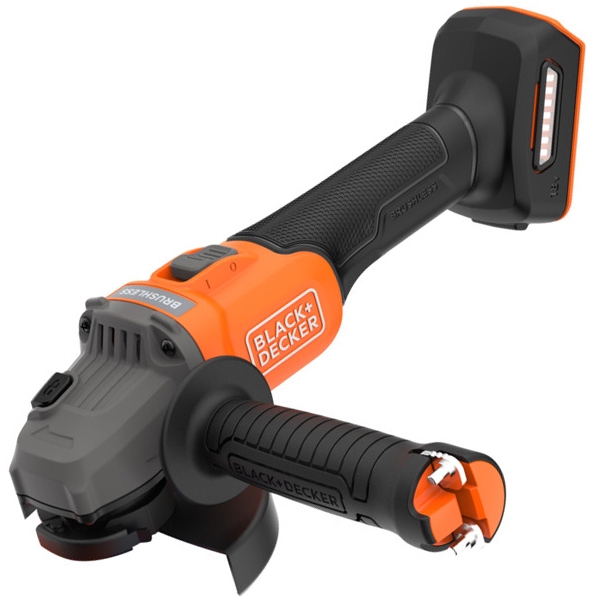 imagine Black & Decker - BCG6L8N - Polizor unghiular fara acumulatori si incarcator, Li-Ion, 18 V, - Ah, 115 mm