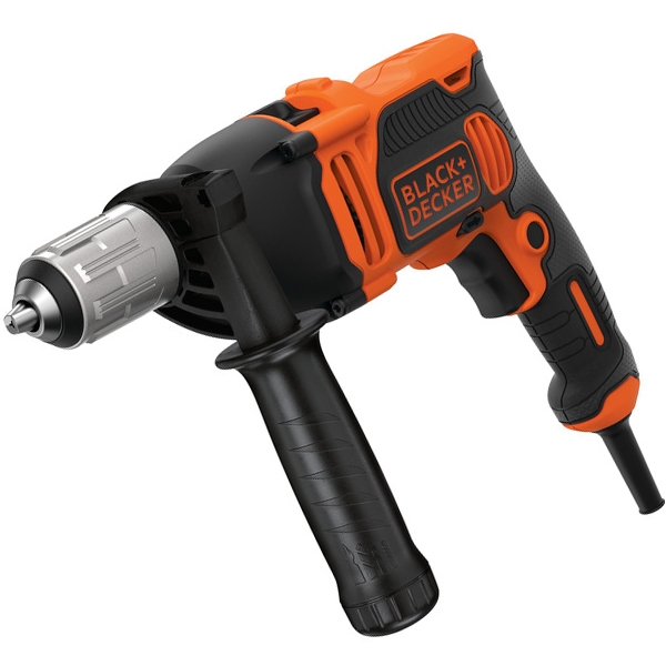imagine Black & Decker - BEH850 - Masina de gaurit cu percutie, 850 W, mandrina rapida, 13 mm
