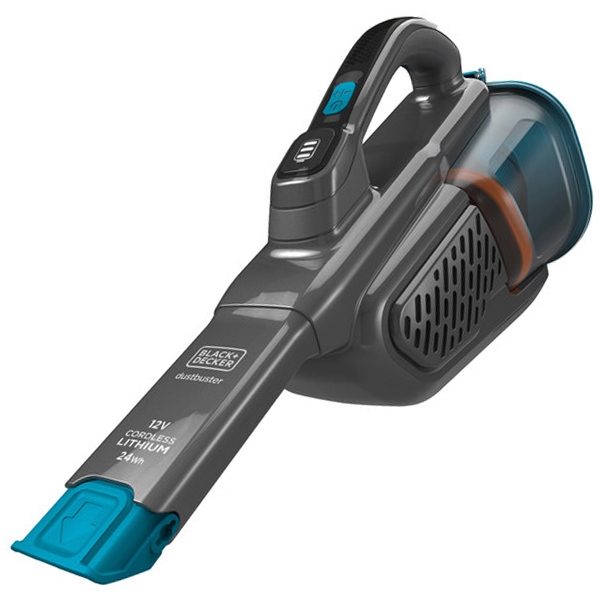imagine Black & Decker - BHHV320J - Aspirator de mana cu 1 acumulator si incarcator, Li-Ion, 12 V, 2 Ah, - mbar