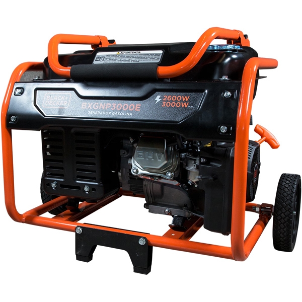 imagine Black & decker - BXGNP3000E - Generator de uz general, 2.6 kW, Black&Decker, -, 7 CP, 15  l, pornire mecanica, monofazat