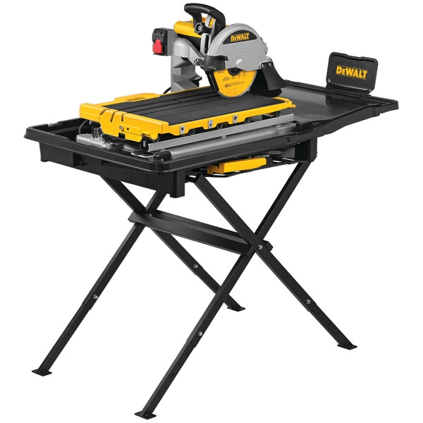 imagine Dewalt - D36000 - Masina electrica de taiat ceramica, 1600 W, 250 mm, taiere umeda, taiere 45 grade, monofazata
