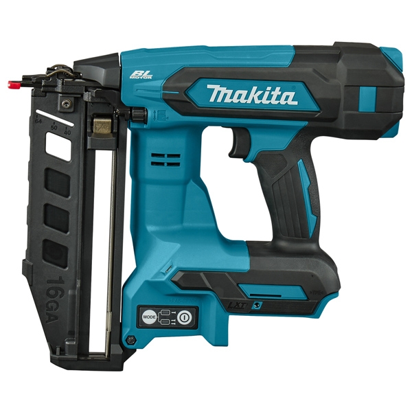 imagine Makita - DBN601Z - Pistol de batut cuie  fara acumulatori si incarcator, Li-Ion, 18 V, - Ah, cuie pentru lemn